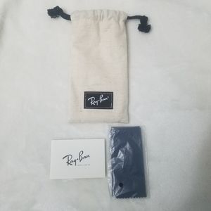 Ray-Ban Sunglass and Eyewear Case with Microfiber Cloth